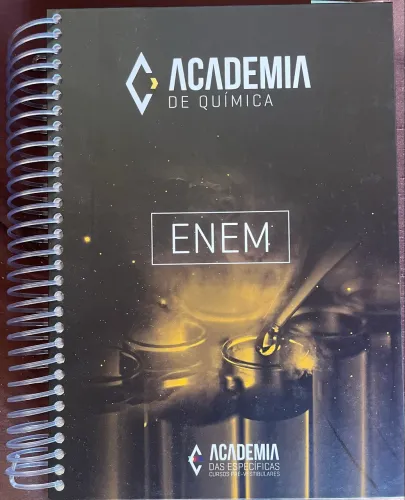 Livro preparatório vestibulares e enem Química