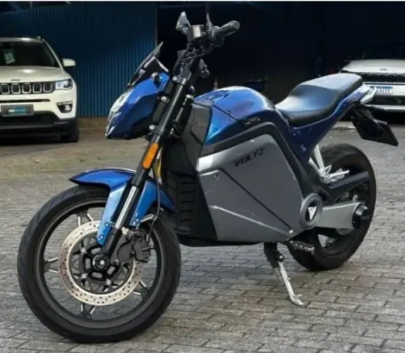 Vendo moto elétrica VOLTZ EVS 2022 AZUL