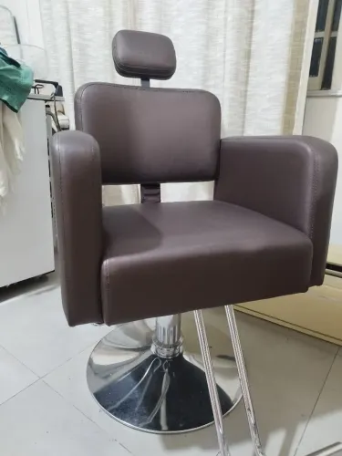 Cadeira reclinável para corte de cabelo em salão de beleza 