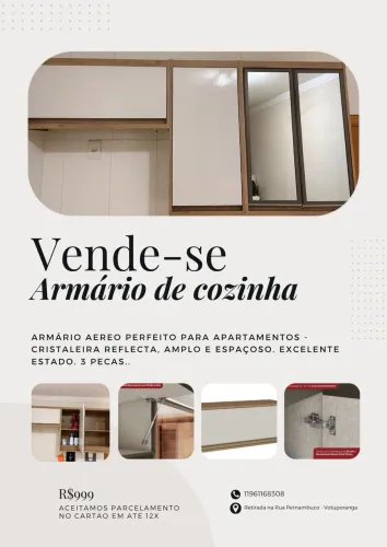 Vende-se armário de cozinha perfeito