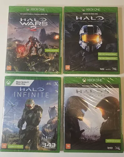 Jogos XBOX HALO LACRADO