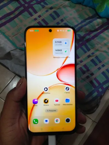 Realme C85 azul semi novo