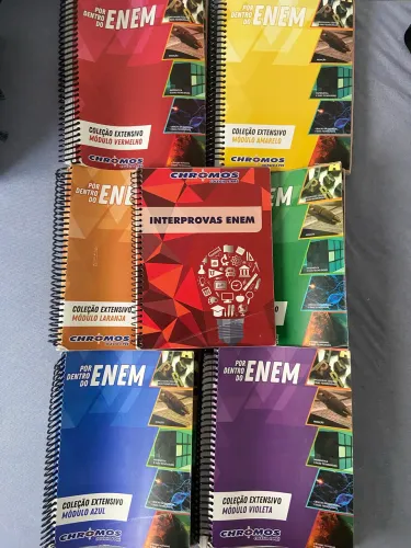 Coleção Extensivo Chromos Pré-ENEM 2019 + Interprovas ENEM