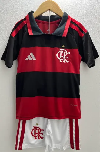 Conjunto Infantil Flamengo 2026/27 (((Pronta Entrega)))