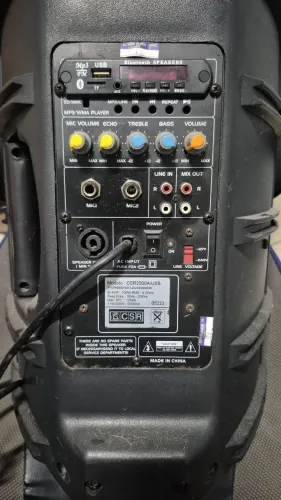 Vendo caixas de som marca CSR passiva e ativa