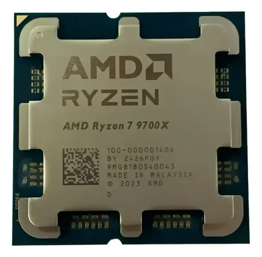 Processador AMD Ryzen 7 9700X AM5 3.8GHz até 5.5GHz Turbo Novo Com Garantia