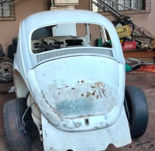 Carroceria completa de fusca 1972
