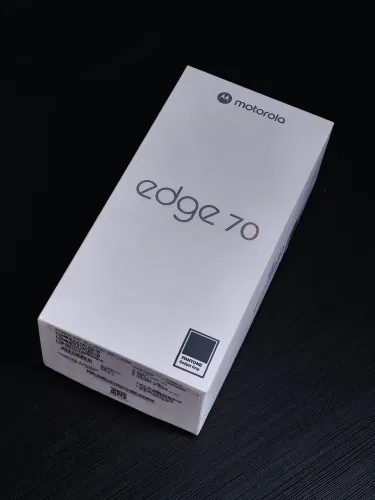 Caixa Motorola Edge 70 5g (não comprei apenas um teste)