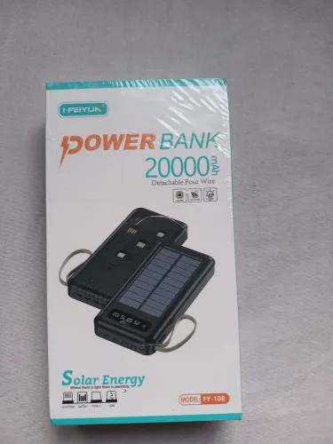 Carregador Portátil 20000 mAh - Trabalho - Viagens - Emergências