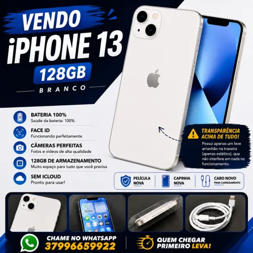 iPhone 13 128gb branco