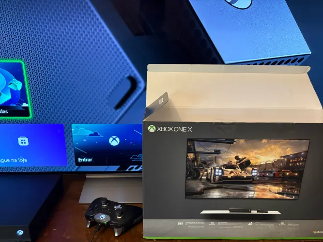 Vendo Xbox one X + controle Xbox elite V1