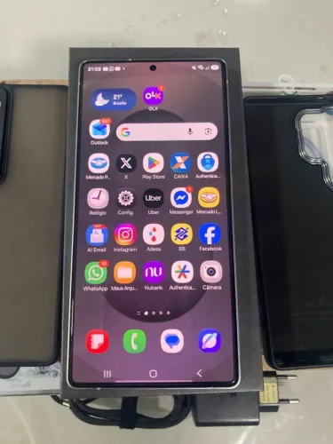 Samsung Galaxy S25 Ultra + Caixa + NF + Garantia Fev/2027 + Quero outro!!!