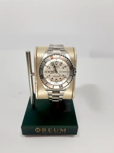 Relógio Mido Ocean Star 200 Branco 41mm - Novo