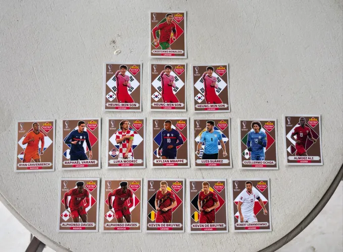 (Catalogo na descrição) Figurinhas Legend Bronze! Sticker Lendário!