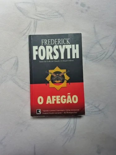 Livro o afegão de Frederick Forsyth