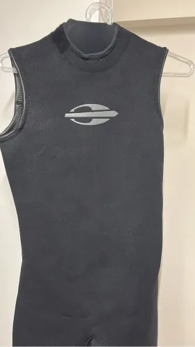 Long John Sem Manga Backzip 2mm Triathlon Natação Mormaii