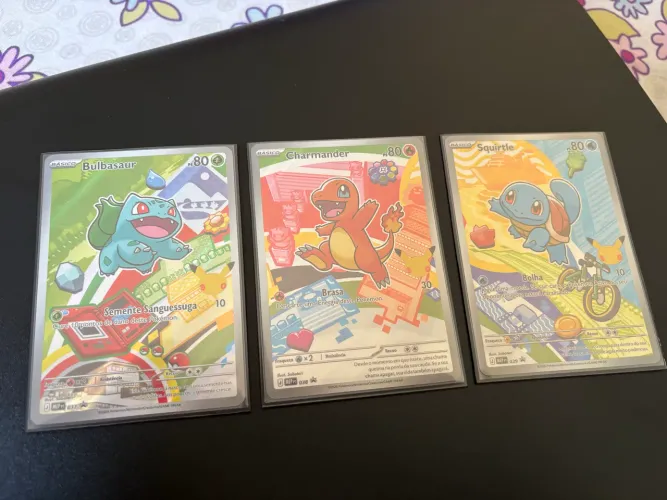 Parceiros iniciais Pokémon primeira geração