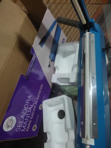 Seladora Térmica Manual 30cm Para Sacos Plásticos 110V