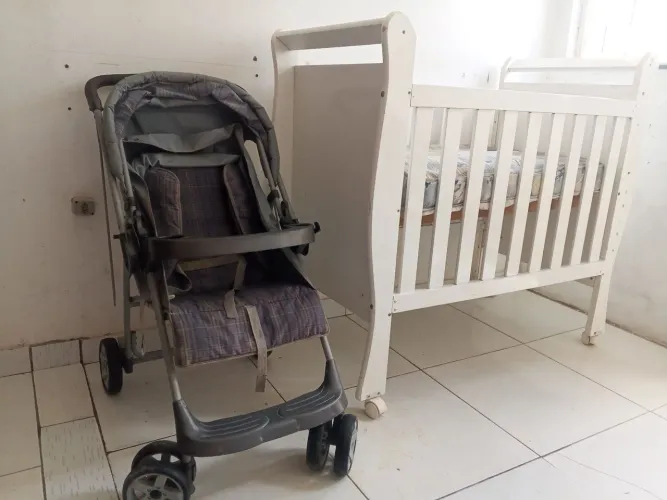 berço e carrinho