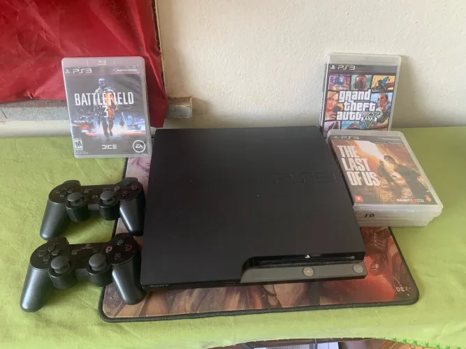 PS3 EM EXCELENTE ESTADO, VÁRIOS JOGOS, TESTO TUDO NA HORA