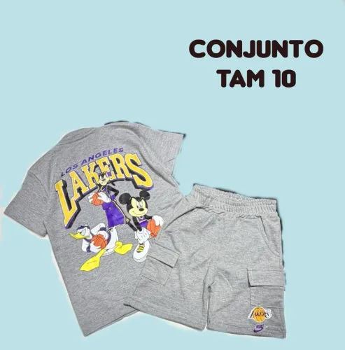 CONJUNTO INFANTIL OVERSIZED TAM 10