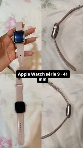 Apple Watch série 9 41mm rose