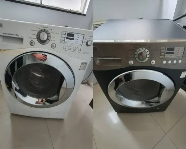 maquina de secar e lavar envelopa