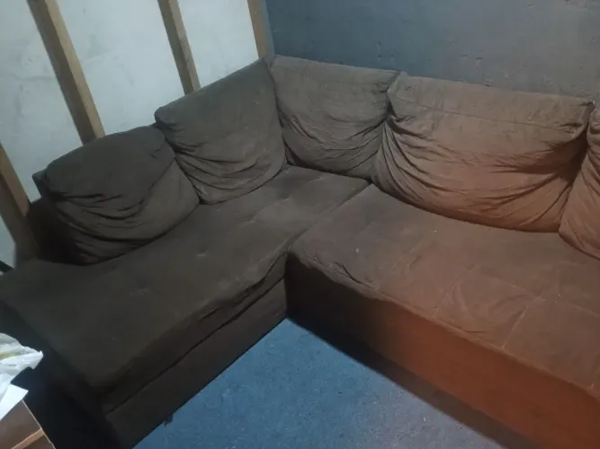 Vendo jogo de sofra nada inteiro o confortável, 