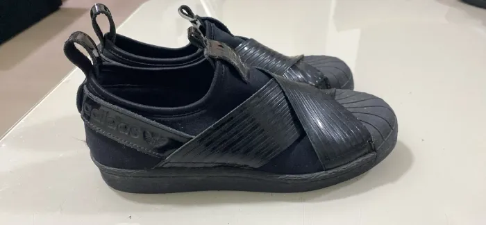 Tênis Adidas Superstar Slip-On Preto 34