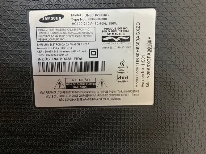 Smart tv 60 polegadas Samsung 