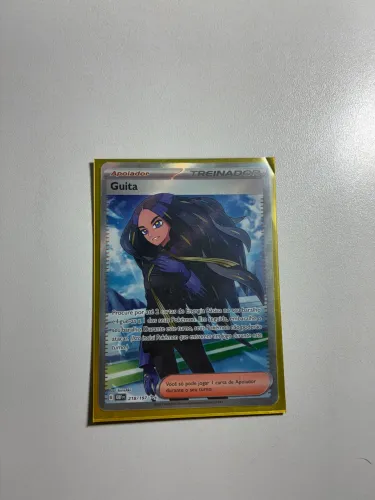 Pokémon, guita treinador full arte 218/197