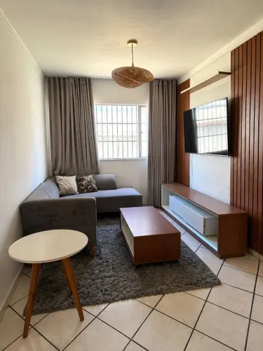 Apto 3/4, 1 suíte, Mobiliado. Cond. Santa Cecília - Atalaia