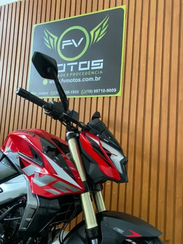 BAJAJ DOMINAR NS400 Z VERMELHA 2026 - IMPERDÍVEL