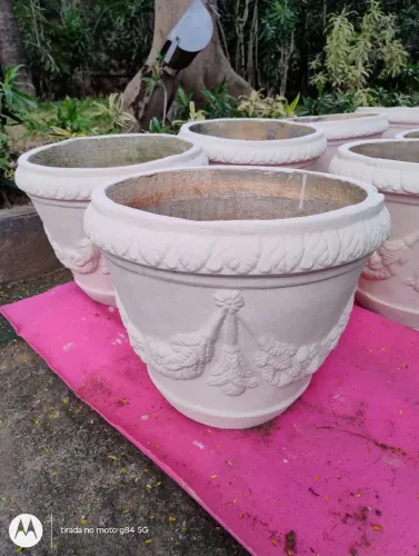 Vaso de planta Romano 0,35 alt x 0,40 boca 