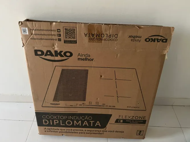 Cooktop de Indução DAKO Diplomata Flexzone 220V - Nunca Usado