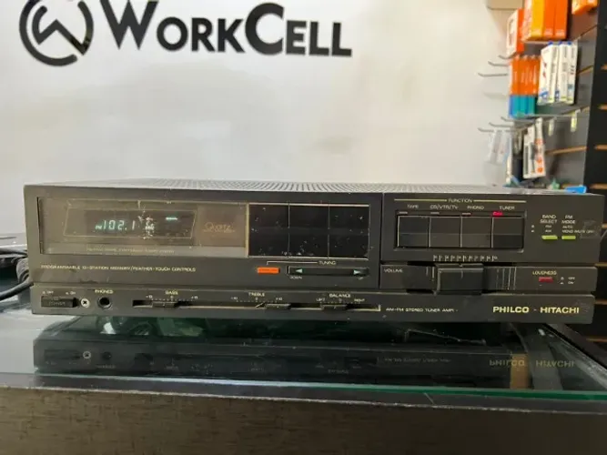 Aparelho som antigo Philco Hitachi PSR-61
