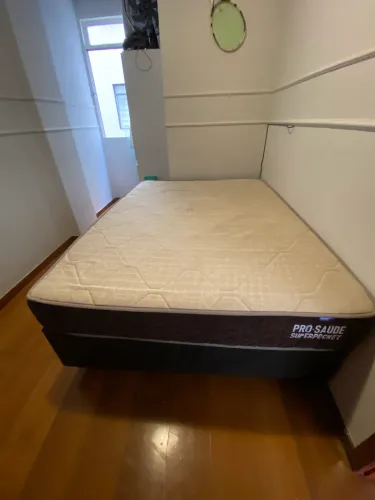 Cama box - molas ensacadas