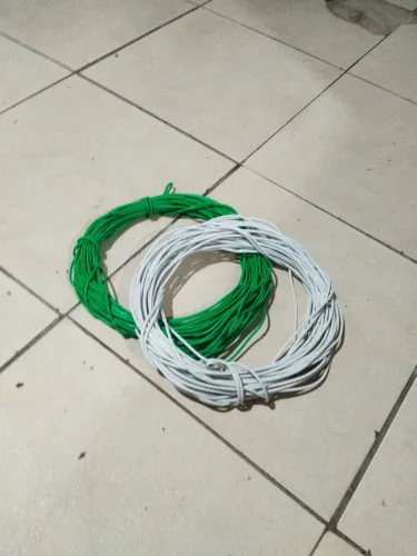 Cabo elétrico 4mm 23metros..e 30 metros de 2,5mm