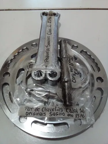 Pedivela 2V. Aço cromado 52X40 Sugino Ano 1976