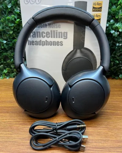 Headset Bluetooth QCY H3 Pro - ANC 50dB, LDAC, 55h - Novo, Entrega Grátis