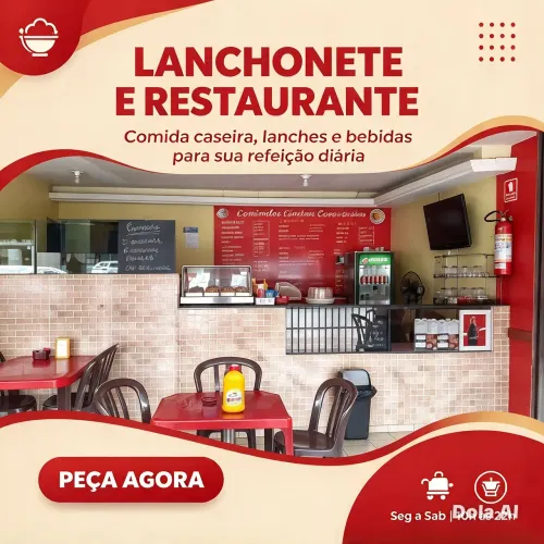 Arrendamento lanchonete