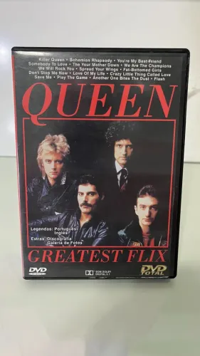 DVD Queen Greatest Flix - Edição Rara de Colecionador