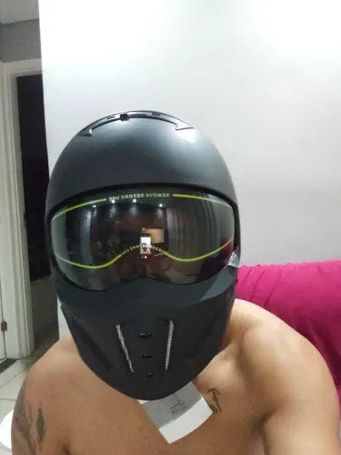 Capacete Retrô Full Face