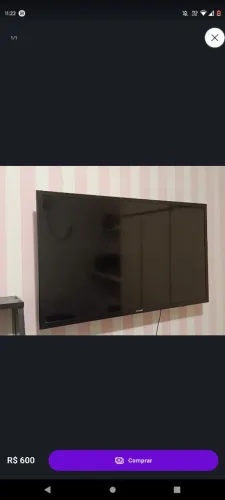Tv smart Samsung 32 pegando normal