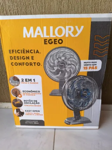 Ventilador Mallory 40cm 15 pás