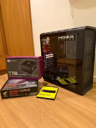 PC Ryzen 7 5800X + 32GB DDR4 3600 + Fonte 750W Gold Modular