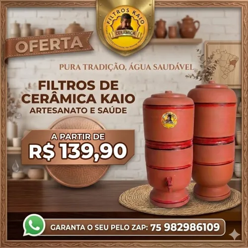 Filtros de cerâmica em promoção - A partir de: