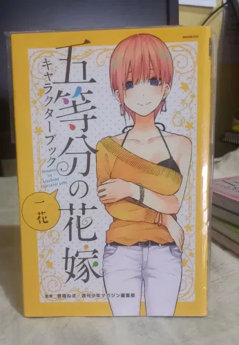 As Quíntuplas - Databooks das personagens em japonês (Gotoubun no Hanayome)