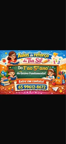 Aulas de reforço para alfabetização do 1° ao 5° ano do ensino fundamental