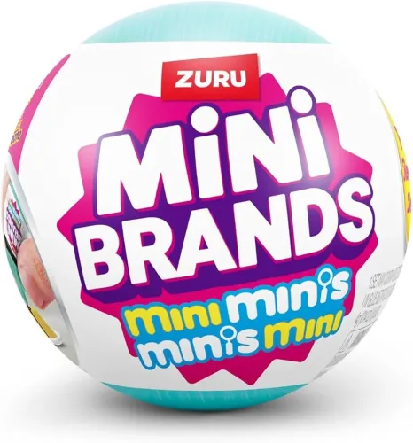Geladeira Mini Brands Zuru + 3 cápsulas fill the fridge